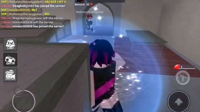 I play KAT on ROBLOX! + voice changer! смотреть онлайн