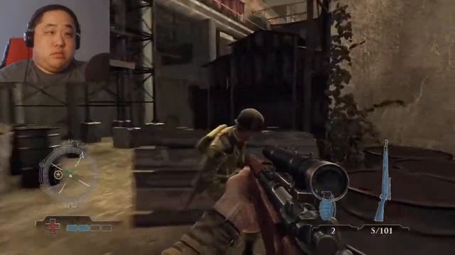 Medal of Honor: Airborne Part 9. Trainyard. (Normal Campaign Blind) смотреть онлайн