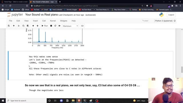 #4 REAL PIANO vs YOUR NOTES - MAKE MUSIC WITH NUMPY | PYTHON | CODE TO WIN | SCRATCH |#music #pytho смотреть онлайн