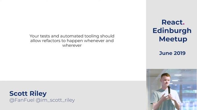 Tools and Practices for Scaling React Applications by Scott Riley смотреть онлайн