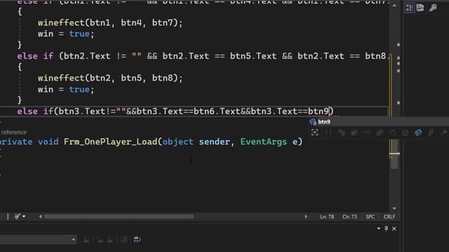 Design Xo Game C# Part2 | تصميم لعبه اكس اوه بلغه السي شارب смотреть онлайн