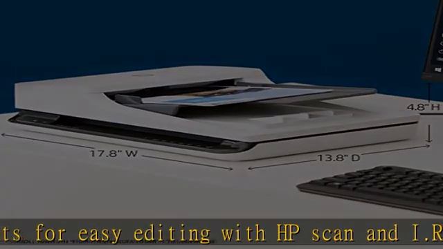 HP ScanJet Pro 2500 f1 Flatbed Scanner (L2747A) смотреть онлайн