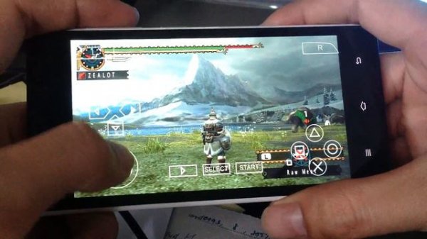 Monster Hunter Freedom2 PSP Android test