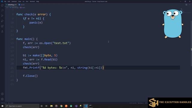 Defer in Go | Golang смотреть онлайн