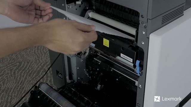 Lexmark C6160 - Paper Jam in Door B смотреть онлайн