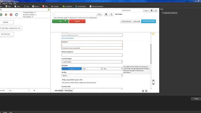 How to set combobox value with BrowserAutomationStudio смотреть онлайн