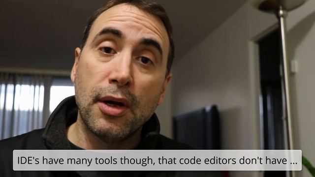 Code Editor vs an IDE смотреть онлайн