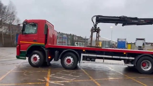 Volvo FM 400 8x4 Brick Grab Flatbed (DC07 GZG - Law Trucks) смотреть онлайн