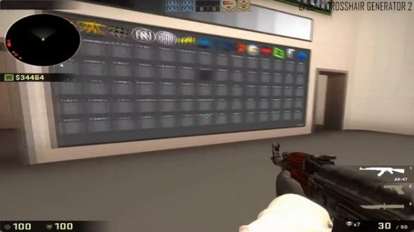 [ОБЗОР КАРТЫ] CRASHZ CROSSHAIR GENERATOR V2 Настройка прицела CS GO
