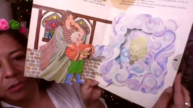 LIBROS MÁGICOS PARA NIÑOS. LIBRO 3D SOBRE ALADINO