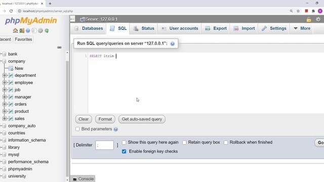 String Functions in MySQL | LEFT | RIGHT | LTRIM | RTRIM | TRIM | REPEAT | REVERSE смотреть онлайн