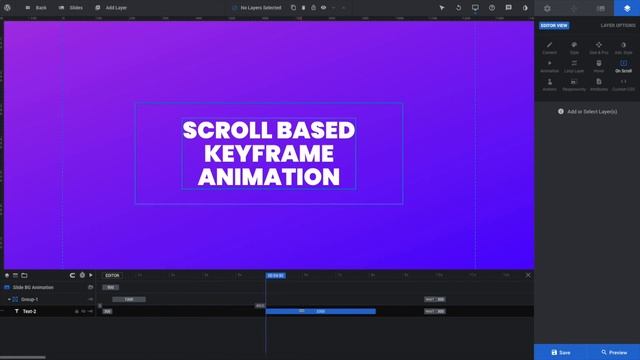 Slider Revolution 6.0 - Scroll Based Keyframes (Example Download in Description) смотреть онлайн
