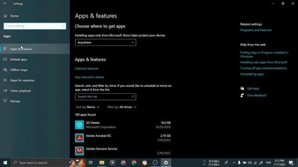 Python manage app execution aliases error fix