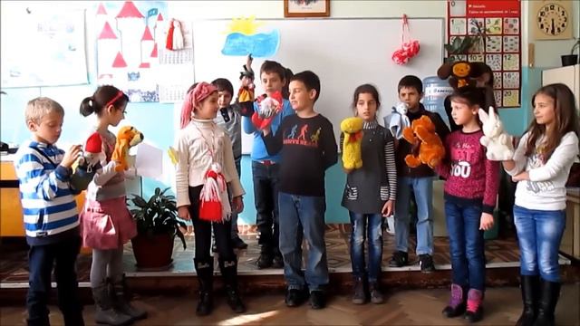 Баба Марта - Куклено представление в 39 СОУ "Петър Динеков" - София смотреть онлайн