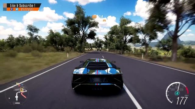 Forza Horizon 3 Lamborghini Aventador SV LP 750-4 Gameplay HD 1080p смотреть онлайн