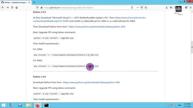 How to Build and Run "InstagramBot" App for Windows OS [with Python3] смотреть онлайн