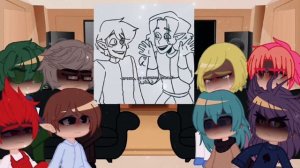 Реакция 13 карт на комикс “нечего не забыто„ 1 часть