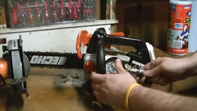 Compression testing the Echo CS330T Chainsaw смотреть онлайн