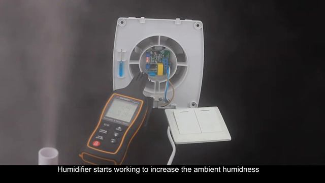 How to adjust LAVFILL latest bathroom fan humidity sensor with LED indicator смотреть онлайн
