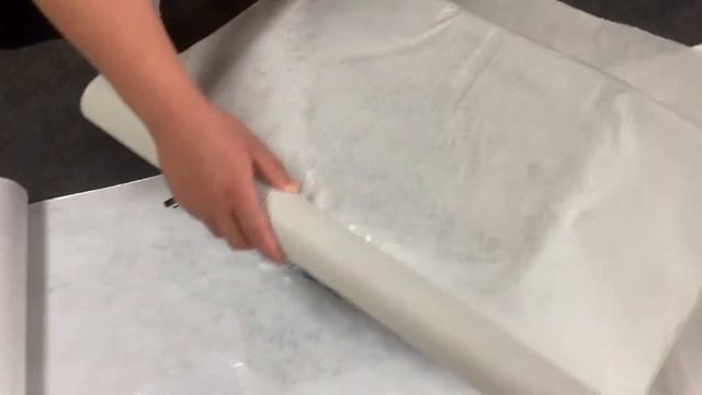 Pare tile pad adhesive fabric rolls, painter felt white floor protection rolls, смотреть онлайн