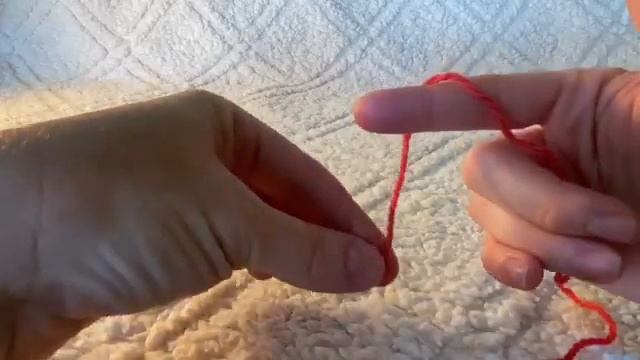 How to make a starting loop for crochet смотреть онлайн