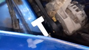 ??Процесс снятия ремня генератора Лада Гранта -  БЕЗ натяжителя!...(полное видео)