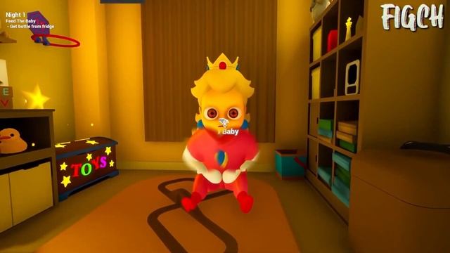 SUPER MARIO MOVIE VS SMURF CAT! Funny Baby In Yellow Experiments смотреть онлайн