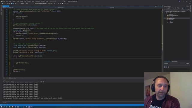 Tutorial: Intro to 3D Graphics Programming with OpenGL 4 (with Anton). Stream Recording. смотреть онлайн