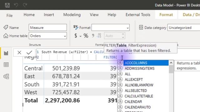 33.Using ALL function as a CALCULATE filter argument смотреть онлайн