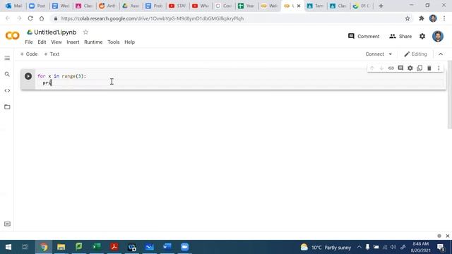 Python Google Collab смотреть онлайн