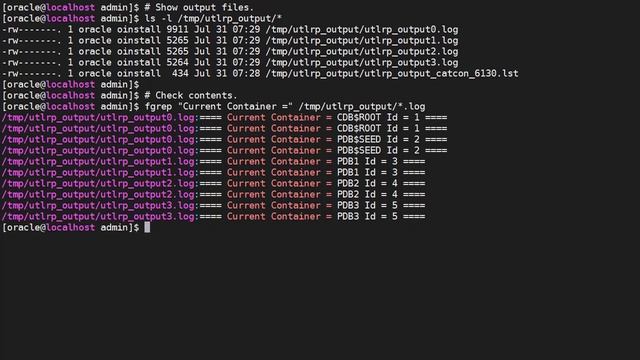 Multitenant : Running Scripts Against Multiple Pluggable Databases Using catcon.pl смотреть онлайн