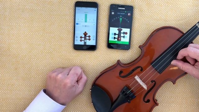 Simple Way to Tune a Violin Using the 'Simply Tuner' App | Lancashire Music Service смотреть онлайн