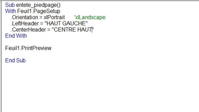 Excel-VBA: En-têtes & pieds de pages avec VBA смотреть онлайн
