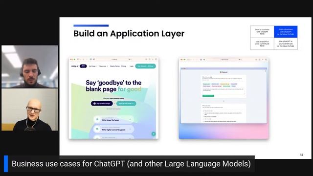 Business Use Cases for ChatGPT (and other Large Language Models) смотреть онлайн