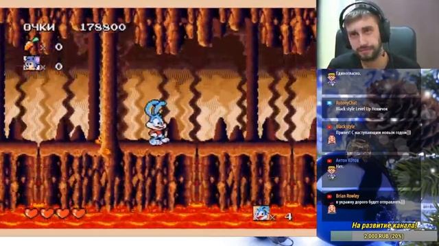 Tiny Toon Adventures Buster’s Hidden Treasure ۞ Прохождение Sega смотреть онлайн