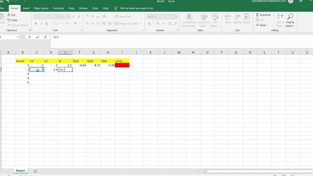 Metode setengah interval, Ms. Excel смотреть онлайн