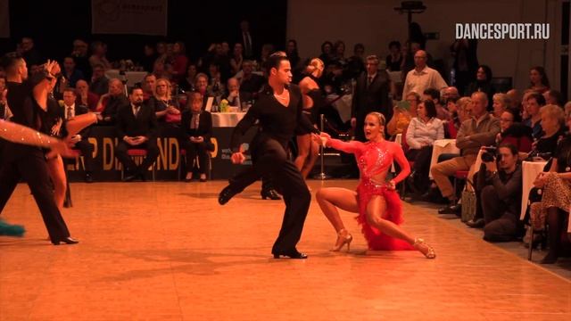 Philip Andraus - Virginia Lesniak GER, Cha-Cha-Cha | Antwerp Diamond Cup смотреть онлайн