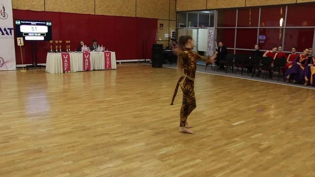"Tiger" (Buyanova Olga) RDU Moscow Artistic Dance Championship 2022 смотреть онлайн