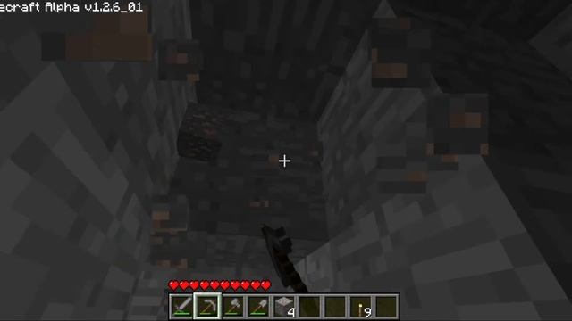 Играем в майнкрафт на версии alpha 1.2.6_01 смотреть онлайн