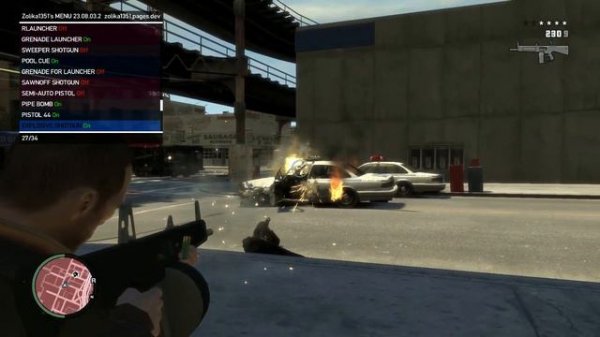 EFLC Weapons in GTA IV