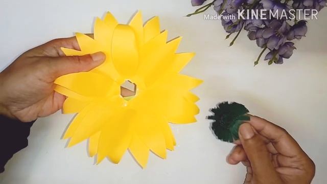 How To Make A Sunflower Tutorial смотреть онлайн