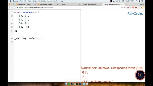 11 - Lodash Review | Machine Learning with Javascript Complete Tutorial смотреть онлайн