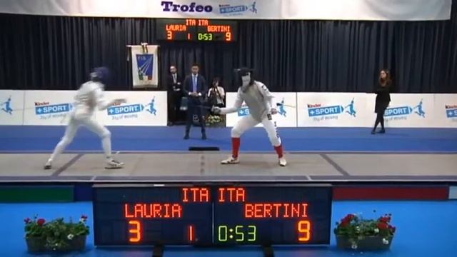 54° GPG TROFEO KINDER +SPORT Semi finale IRENE BERTINI смотреть онлайн