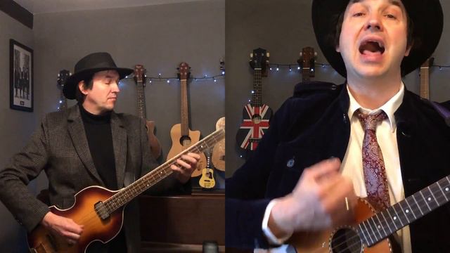 Something, George Harrison, Ukulele And Bass Cover. (McCartney live version) смотреть онлайн