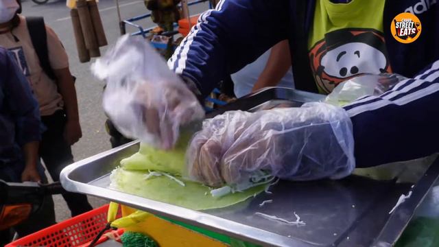 Popular among teens l Crispy Sweet Porpia Cake l Cambo Street l Street Foods l Cambodia смотреть онлайн