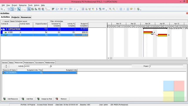 UPDATING RESOURCES IN ORACLE PRIMAVERA P6 смотреть онлайн