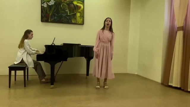 Алиса Тихонова. Кабалевский,сл. Солодаря "Песня о березке" из оперетты "Весна поет"