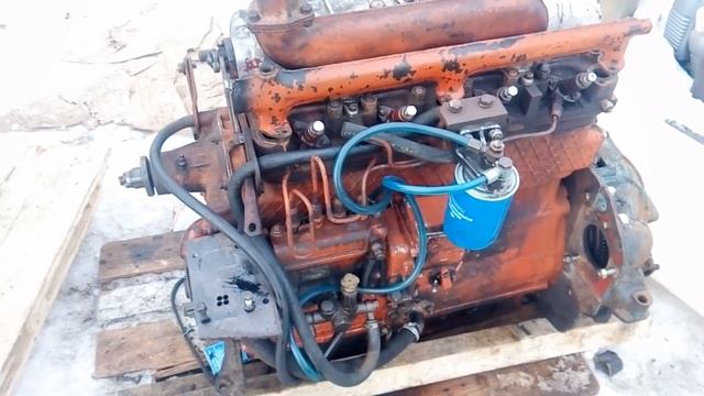 Двигатель СМД22 на ЗИЛ 45065(часть7) смотреть онлайн