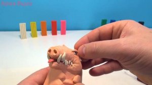 Злая Свинка ПЕППА в Сумеречном слое ? Лепим фигурки из пластилина с Хоррор Мейкером