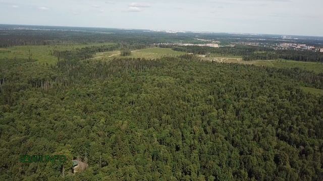 Полёт 04.06.2018 от садика в лес с панорамой ЖК Изумрудные холмы смотреть онлайн